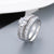 Simulated Diamond Engagement Rings